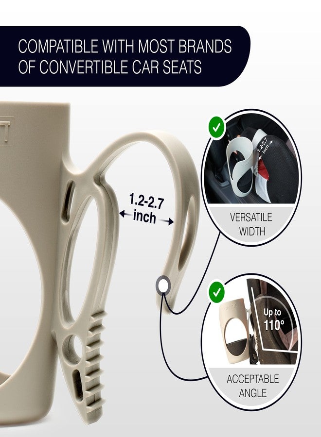 Trustic - Child Cup Holder for Convertible Car Seats - Compatible with Britax ClickTight Marathon, Boulevard, Advocate Car Seats - Image 2
